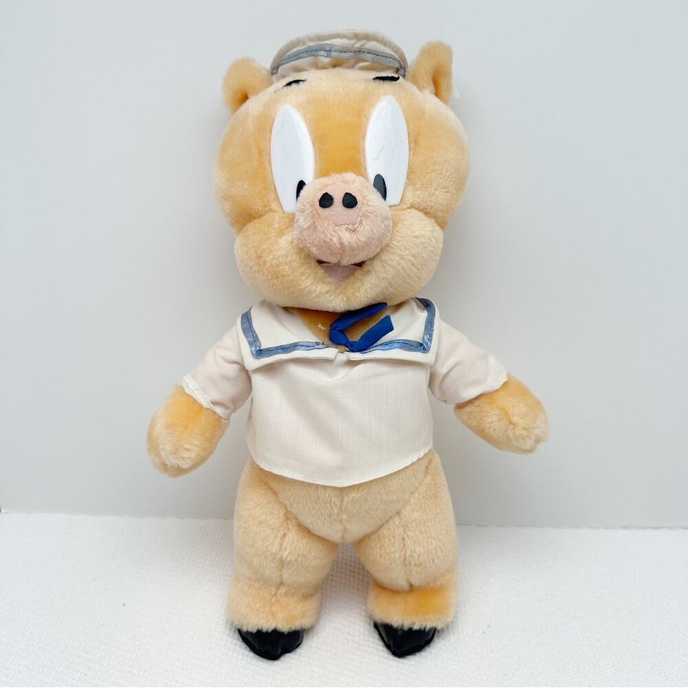 VINTAGE - LOONEY Tunes - PORKY PIG PLUSH